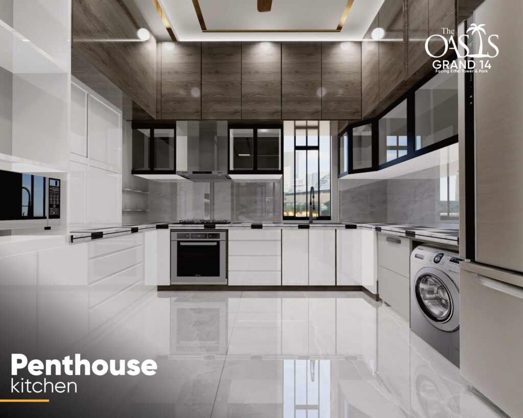 Penthouse Kitchen oasis hru