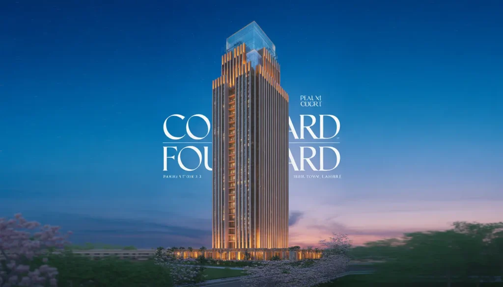 Pearl One Courtyard Tower 3 luxury apartments Bahria Town Lahore