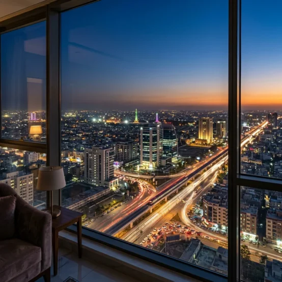 Lahore city skyline at blue 202606061616