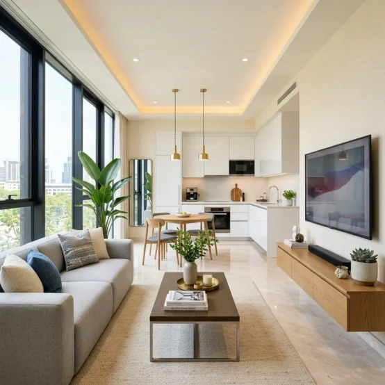 Studio apartment interior design 202606061603